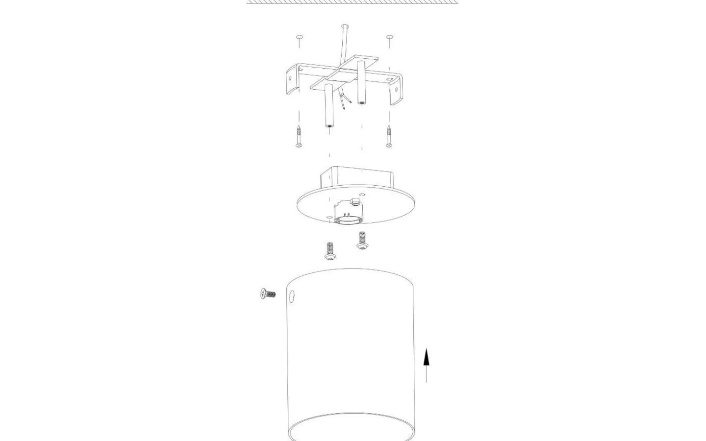 Plafonder < Eglo Polasso Takspotlight Ø10cm LED 3000K 3,3W Vit/Guld