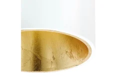 Plafonder < Eglo Polasso Takspotlight Ø10cm LED 3000K 3,3W Vit/Guld