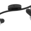 Avlånga Takspotlights|Takspot Med 2 Lampor-Eglo Pollica Takspotlight 37cm Svart