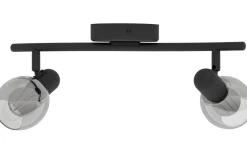 Avlånga Takspotlights|Takspot Med 2 Lampor-Eglo Pollica Takspotlight 37cm Svart