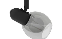 Avlånga Takspotlights|Takspot Med 2 Lampor-Eglo Pollica Takspotlight 37cm Svart