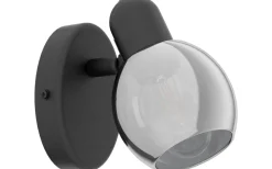 Läslampor < Eglo Pollica Vägglampa Svart