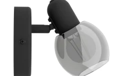 Läslampor < Eglo Pollica Vägglampa Svart