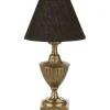 Bordslampor-PR Home Pollino Bordslampa 33cm Antikmässing/Svart