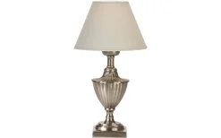 Lampfötter < PR Home Pollino Lampfot 24cm Antiksilver