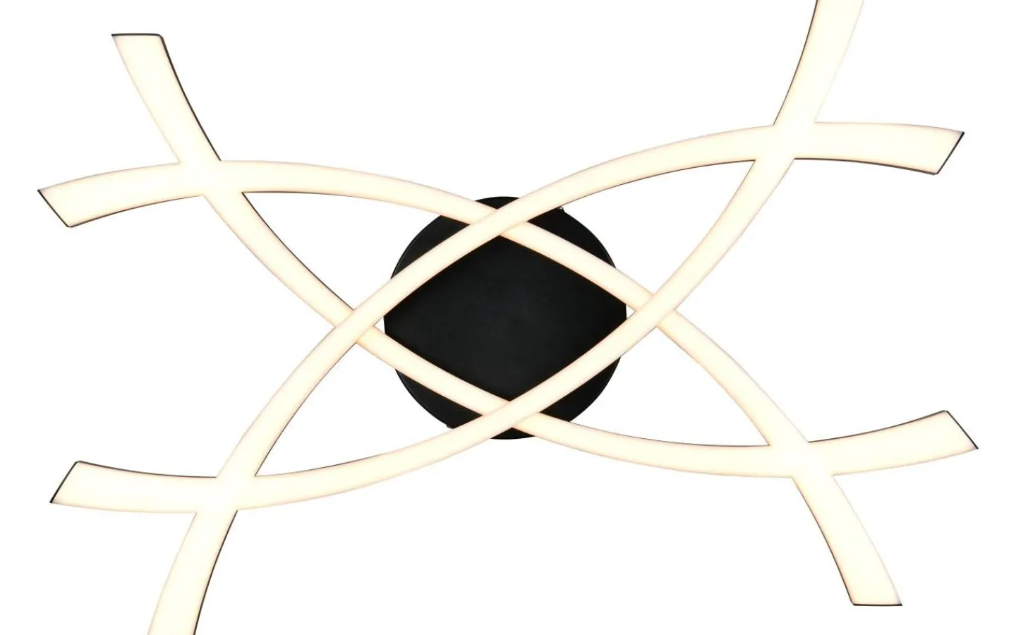 Plafonder-Reality Pollock Plafond LED 60x40cm mattsvart