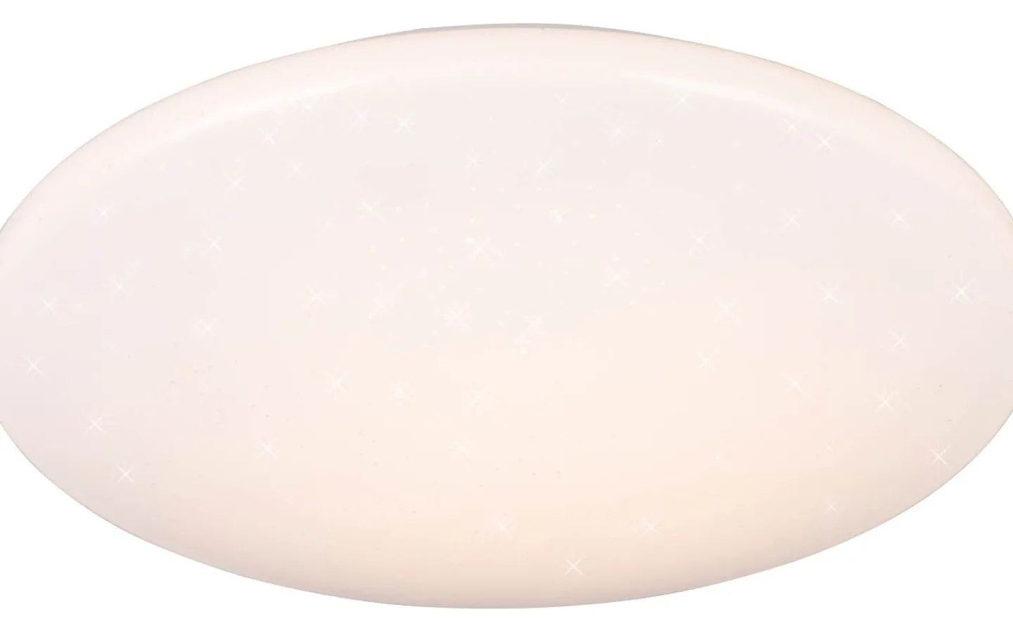 Badrumslampor Tak < Reality Pollux Plafond LED 37cm vit stjärnljus rörelsesensor + skymningssensor IP44