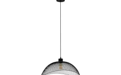 Kök & Matplats|Stora Taklampor Ø50-69 Cm-Eglo Pompeya Taklampa 57cm Svart