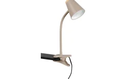 Klämlampor-Reality Pongo Klämlampa LED varmbeige