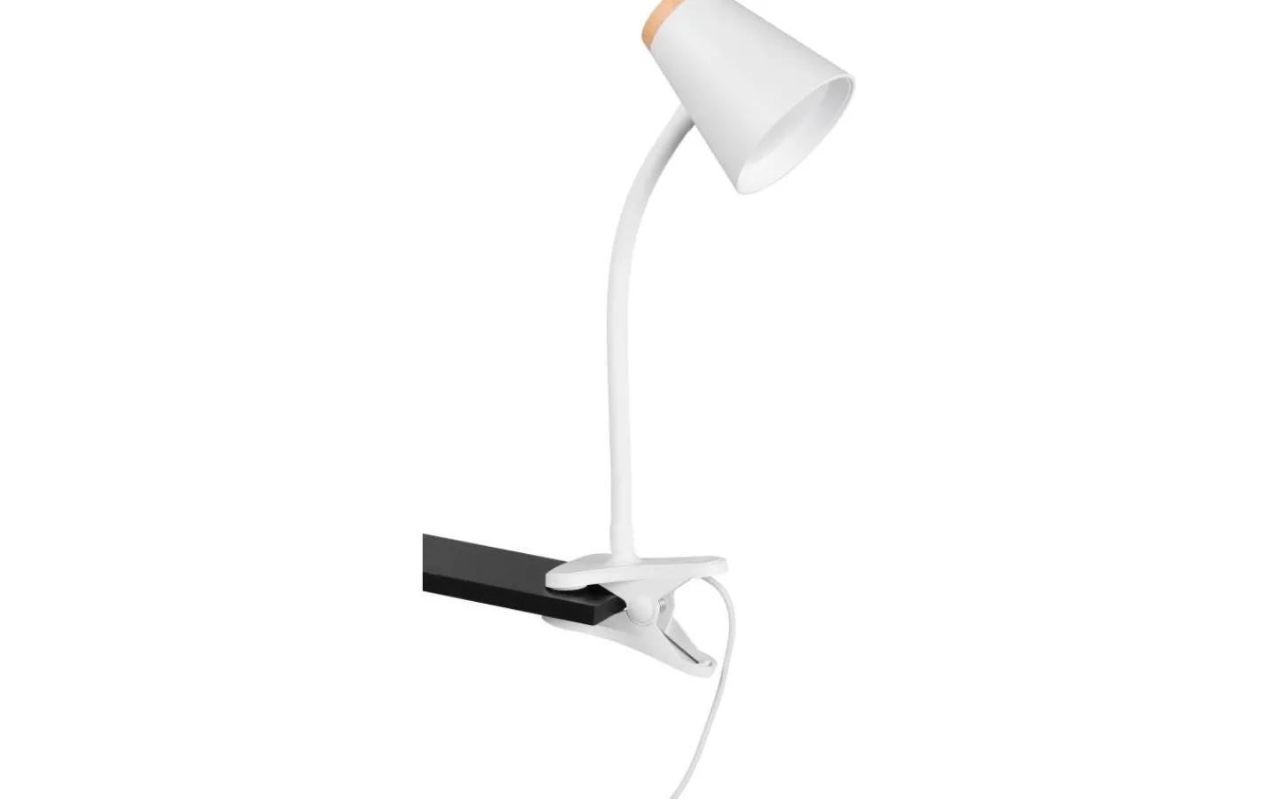 Klämlampor-Reality Pongo Klämlampa LED vit