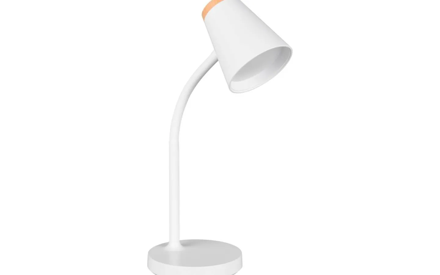 Skrivbordslampor-Reality Pongo Skrivbordslampa LED vit