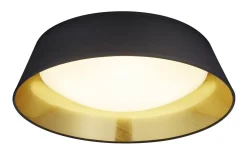 Plafonder < Reality Ponts Plafond LED 45cm svart/guld