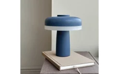 Uppladdningsbara Lampor Inomhus < Dyberg Larsen Porter Uppladdningsbar Bordslampa 16,5cm Indigo Blå