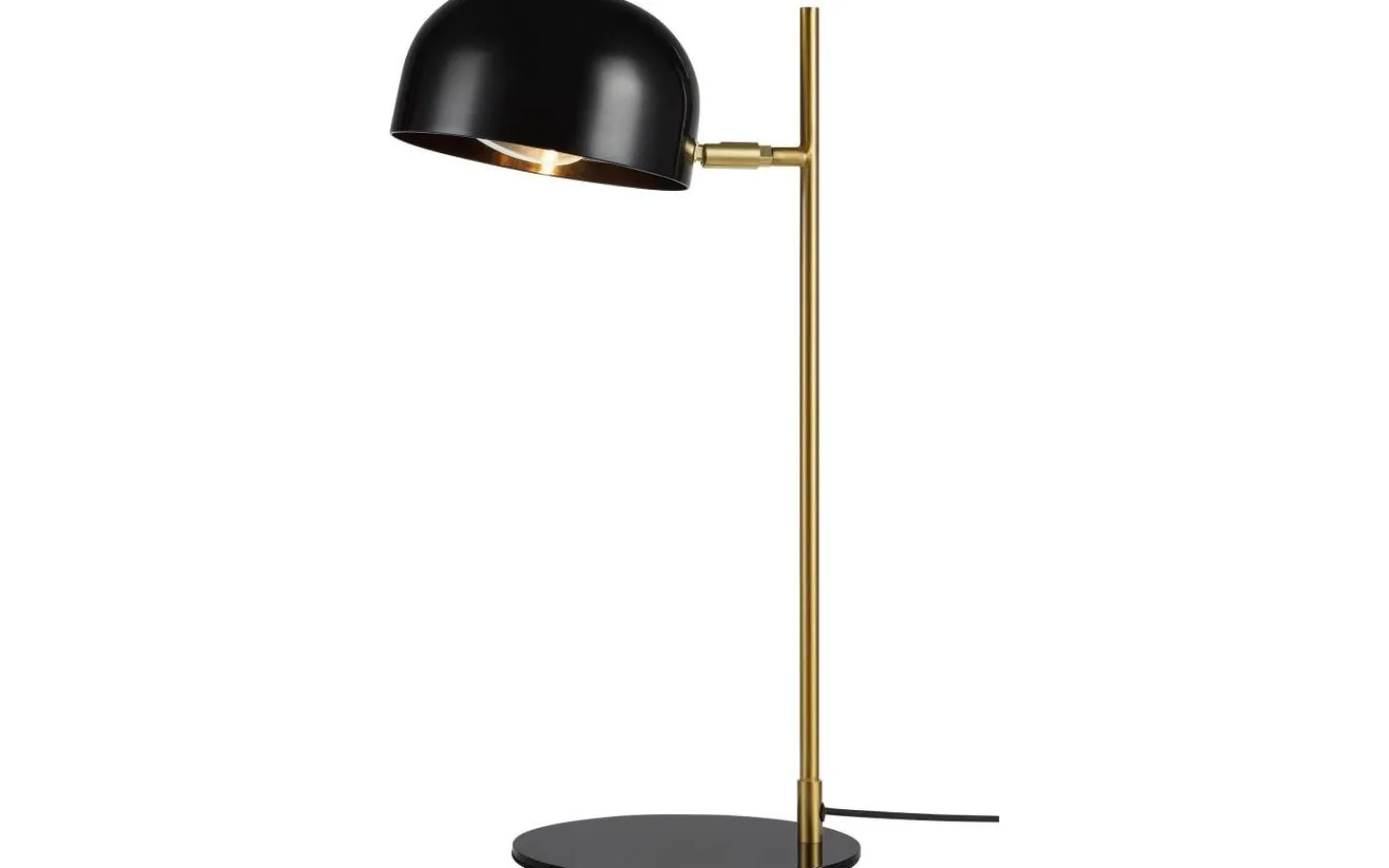 Sovrum|Bordslampor < Markslojd Pose Bordslampa 49cm Svart/Mässing