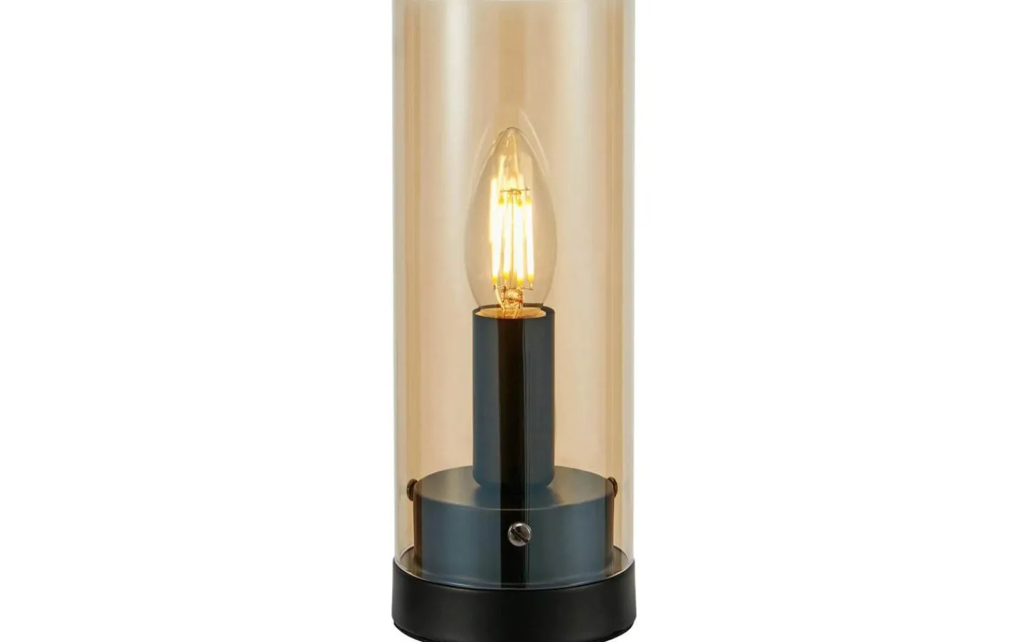 Bordslampor < Markslojd Post Bordslampa 23cm Svart/Amber