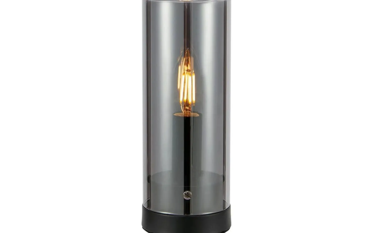 Bordslampor < Markslojd Post Bordslampa 23cm Svart/Rök
