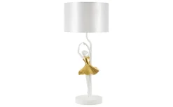 Bordslampor-Mauro Ferretti Power Bordslampa Dancer 64cm Vit
