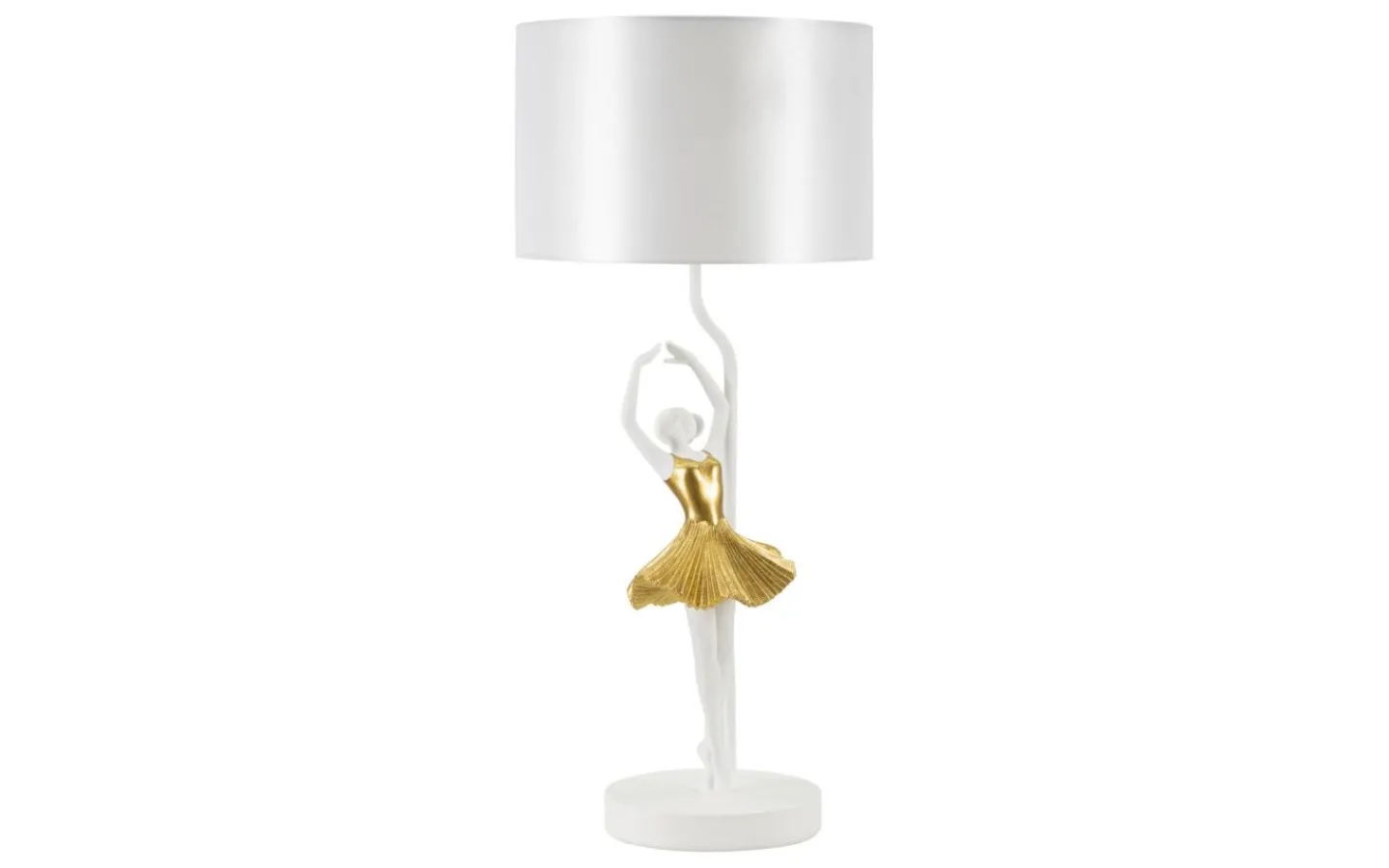 Bordslampor-Mauro Ferretti Power Bordslampa Dancer 64cm Vit
