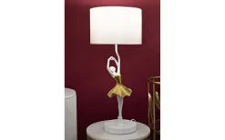 Bordslampor-Mauro Ferretti Power Bordslampa Dancer 64cm Vit