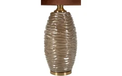 Bordslampor-Mauro Ferretti Prag Bordslampa 79cm Brun