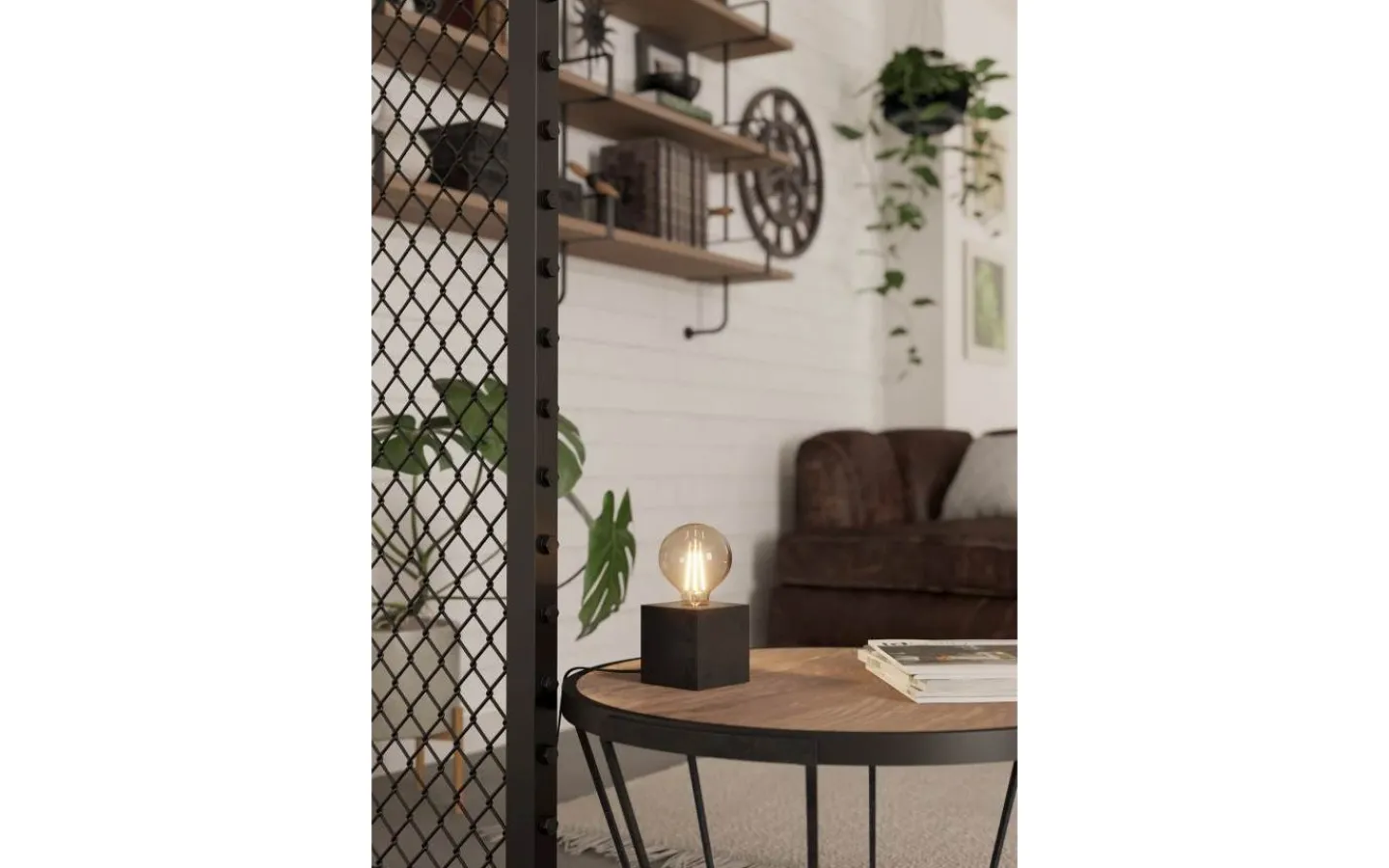 Bordslampor < Eglo Prestwick 2 Bordslampa 9,5cm Svart