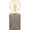 Bordslampor-Eglo Prestwick Lampfot 13cm Betongoptik