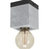 Plafonder < Eglo Prestwick Takspotlight 9cm Svart