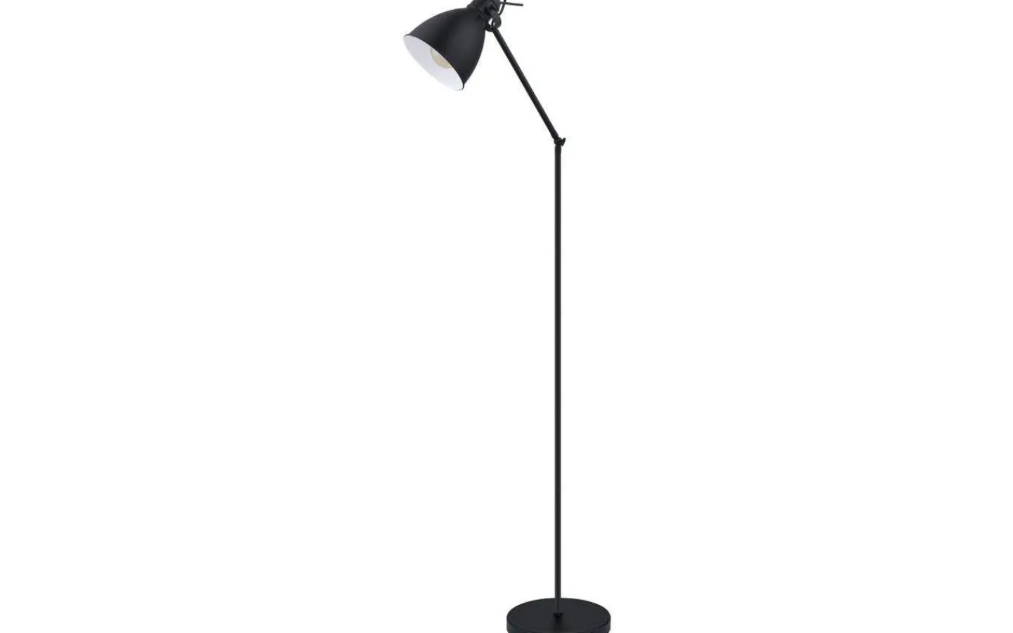 Golvläslampor < Eglo Priddy Golvlampa Svart