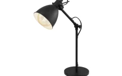 Skrivbordslampor-Eglo Priddy Skrivbordslampa 43cm Svart