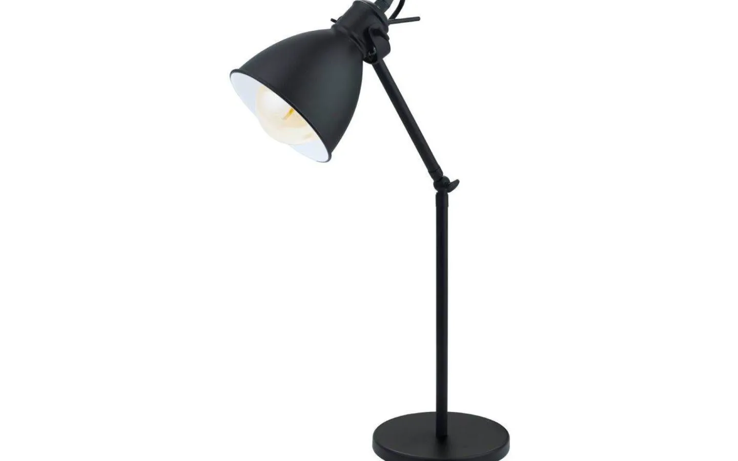 Skrivbordslampor-Eglo Priddy Skrivbordslampa 43cm Svart