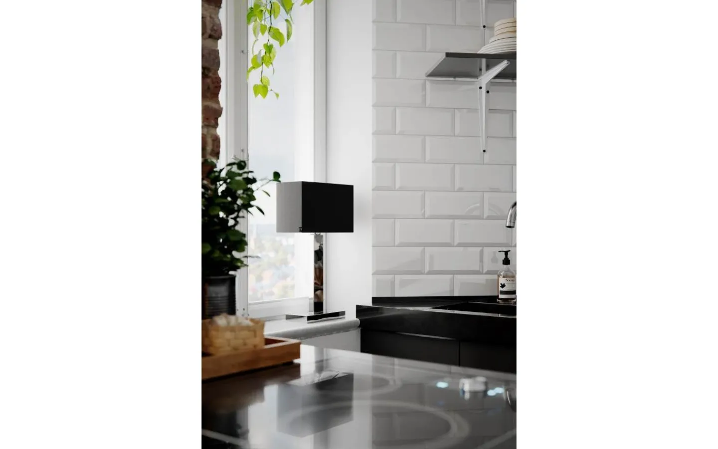 Bordslampor < By Rydens Prime Bordslampa 47cm Krom/Svart
