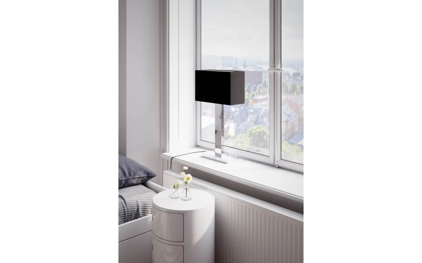 Bordslampor < By Rydens Prime Bordslampa 69cm Krom/Svart