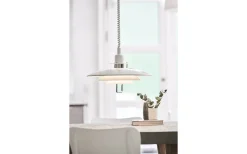 Kök & Matplats < Belid Primus II Hisslampa 43cm Vit/Krom
