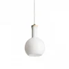 Fönsterlampor-Rendl Pulire RD Fönsterlampa Opalglas/Trä/Krom E14