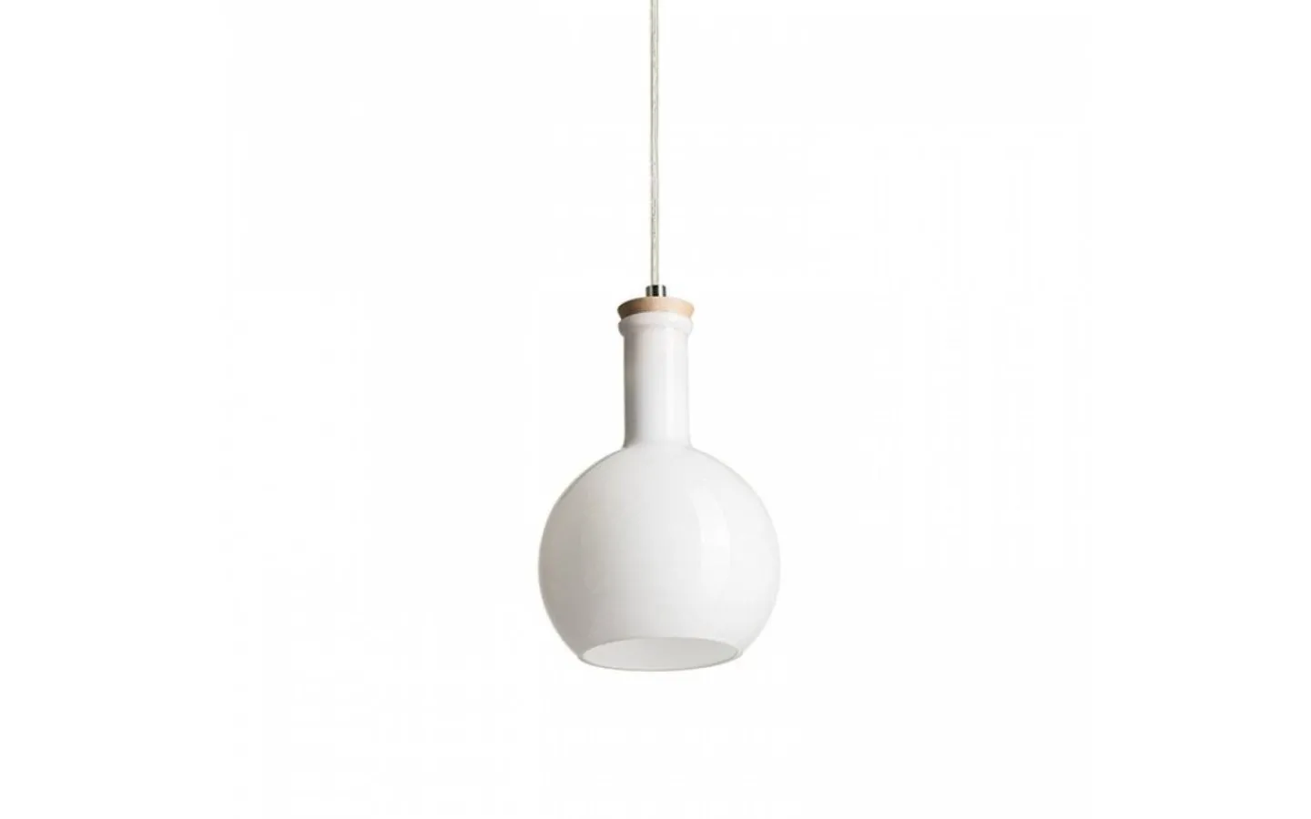 Fönsterlampor-Rendl Pulire RD Fönsterlampa Opalglas/Trä/Krom E14
