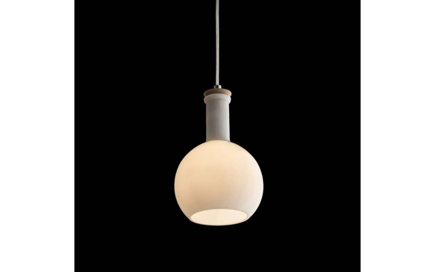 Fönsterlampor-Rendl Pulire RD Fönsterlampa Opalglas/Trä/Krom E14