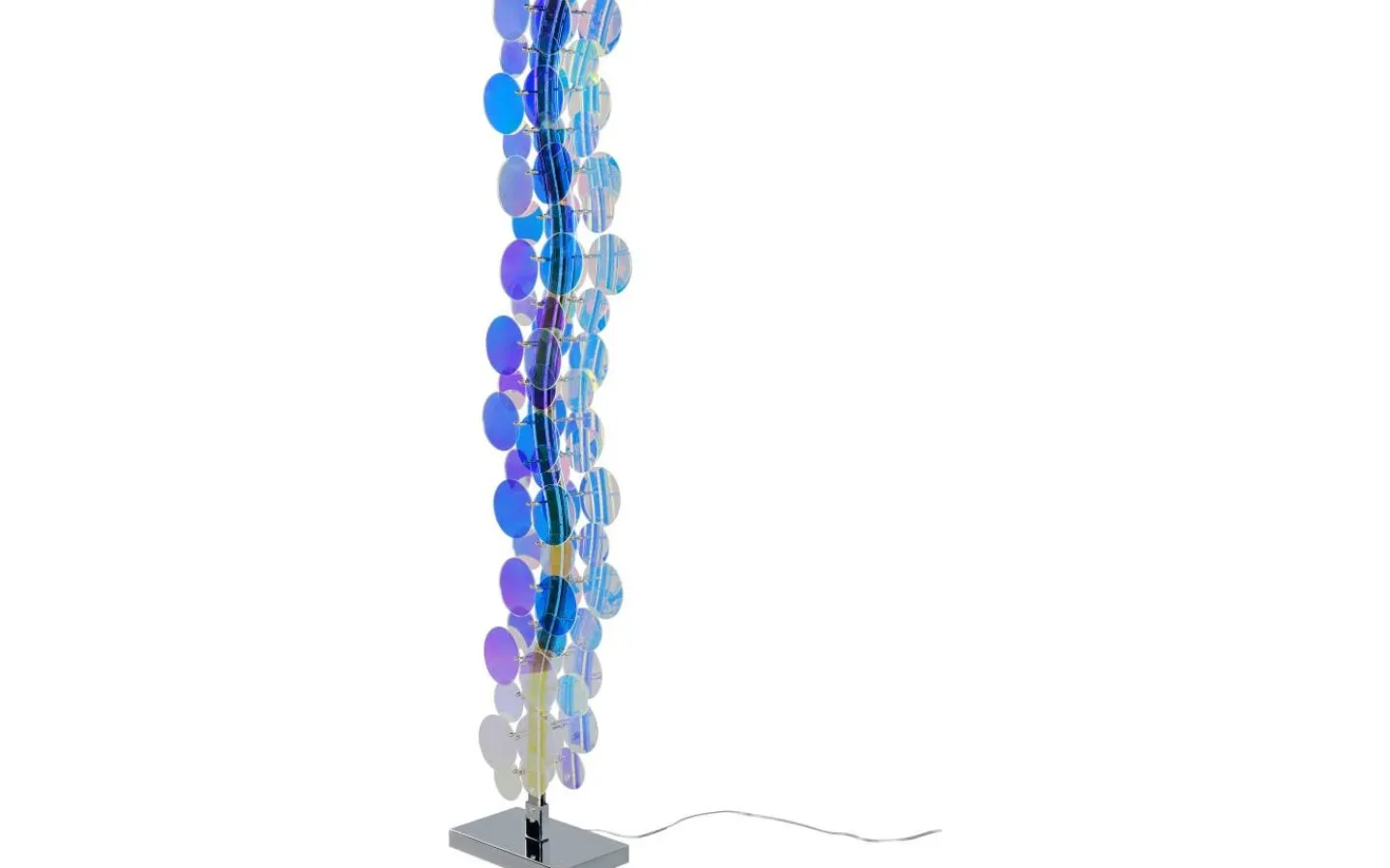 Golvlampor-Reality Pulse Golvlampa LED krom