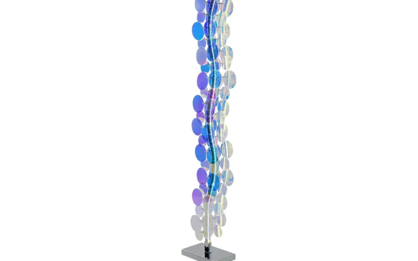 Golvlampor-Reality Pulse Golvlampa LED krom