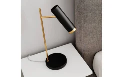 Sovrum|Skrivbordslampor-By Rydens Puls 1L Bordslampa 49cm Svart/Guld
