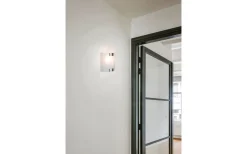 Lampetter-Trio Lighting Pura Vägglampa 20cm E27 borstat stål