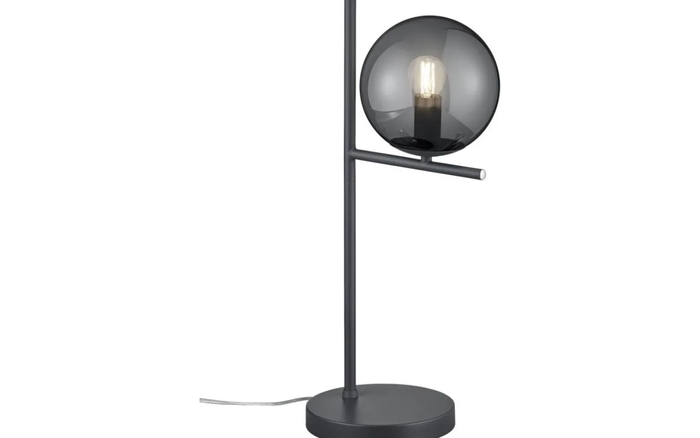 Bordslampor-Trio Lighting Pure Bordslampa E14 antracit
