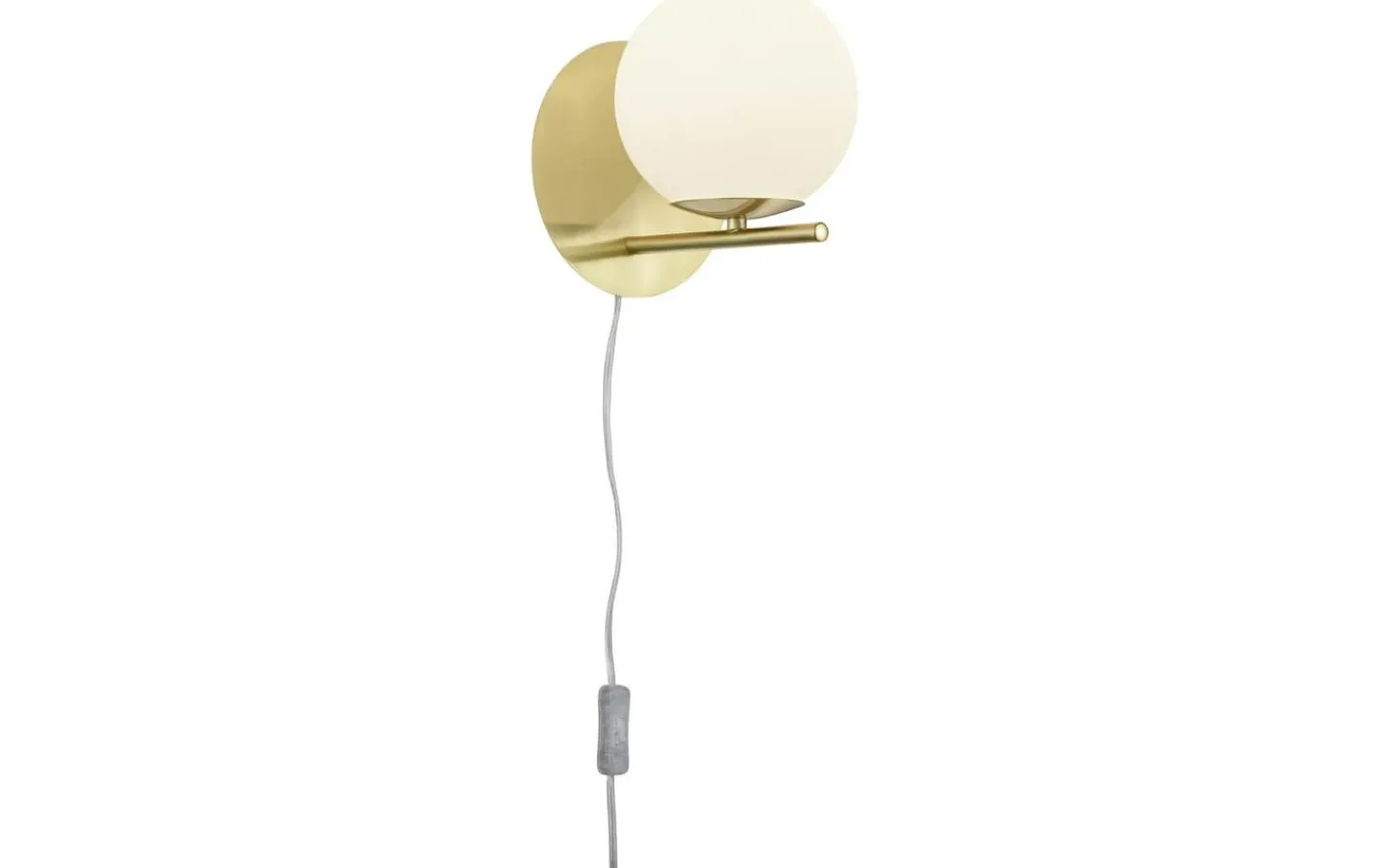 Lampetter < Trio Lighting Pure Vägglampa E14 matt mässing