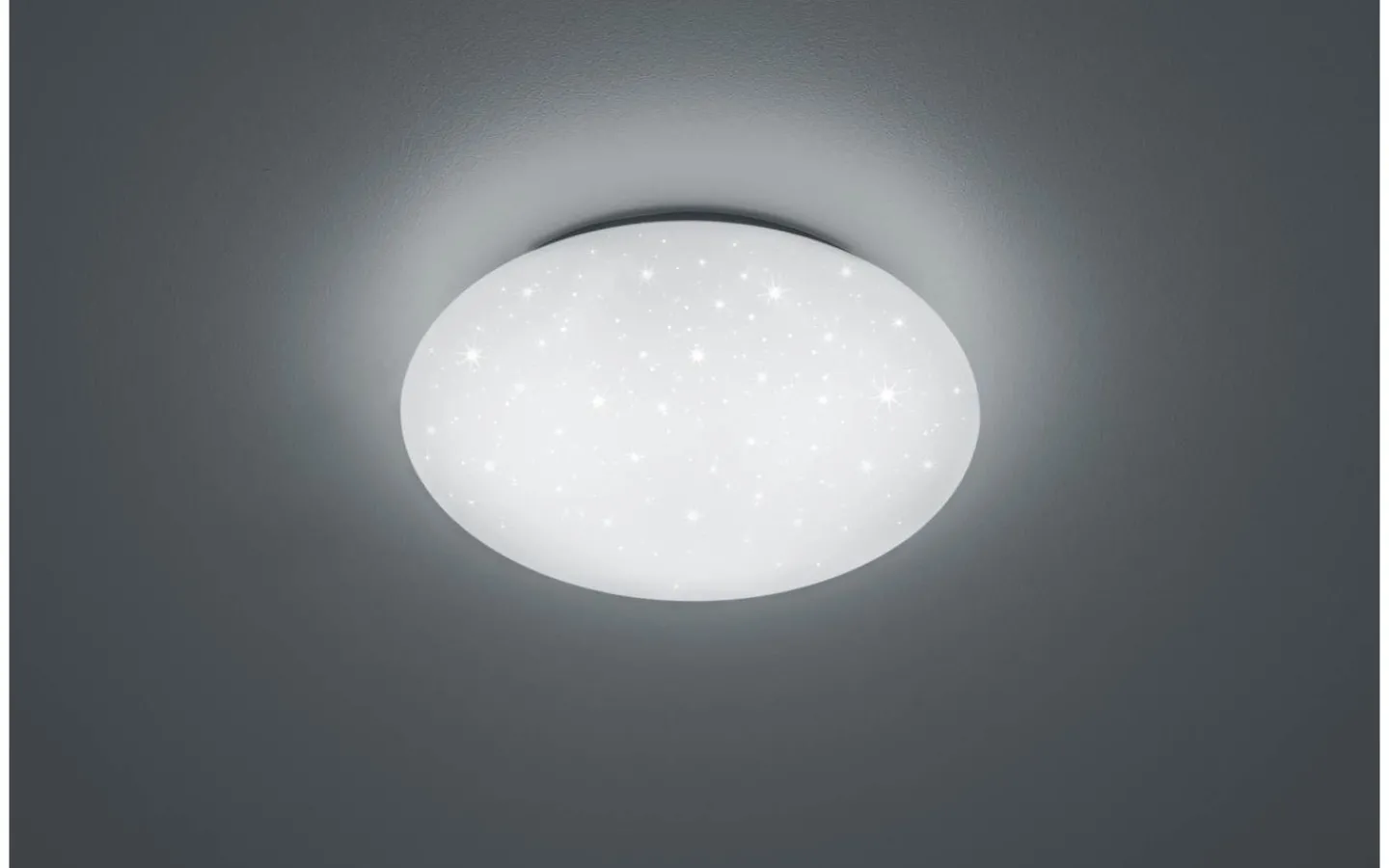Badrumslampor Tak < Reality Putz Plafond LED 27cm vit stjärnljus IP44