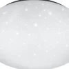 Badrumslampor Tak-Reality Putz Plafond LED 37cm vit stjärnljus IP44