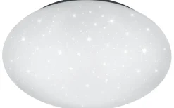 Badrumslampor Tak-Reality Putz Plafond LED 37cm vit stjärnljus IP44