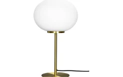 Bordslampor < Dyberg Larsen Queen Bordslampa 49cm Opal/Mässing