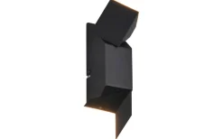 Lampetter-Trio Lighting Raglan Vägglampa LED 2-delad mattsvart