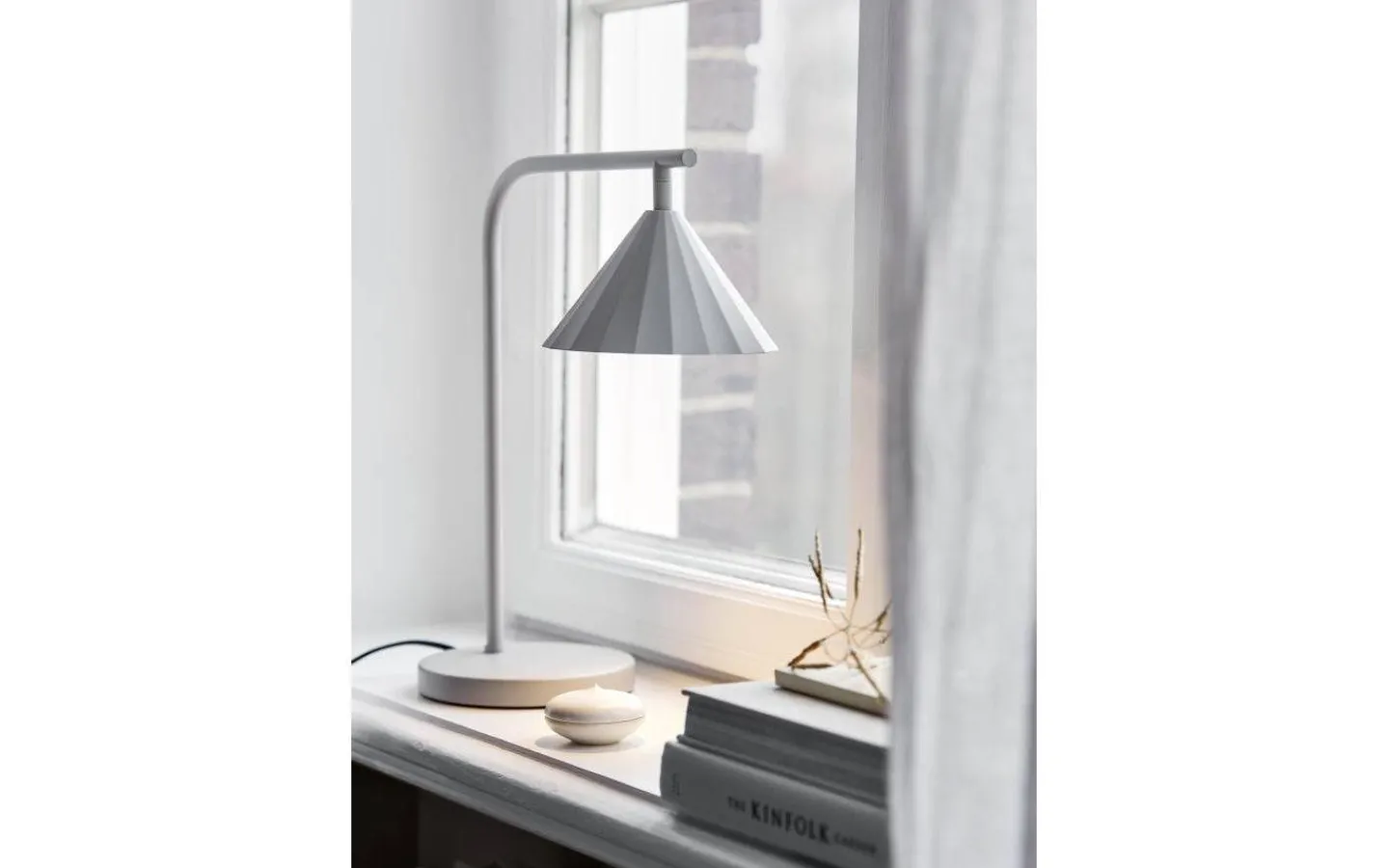 Skrivbordslampor|Bordslampor < CO Bankeryd Rain Bordslampa 39cm Grå