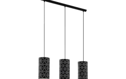 Avlånga Taklampor < Eglo Ramon Taklampa 86cm Svart