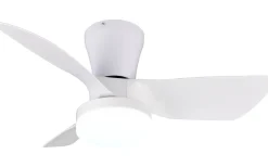 Takfläktar-Reality Randers Takfläkt 76cm LED matt vit